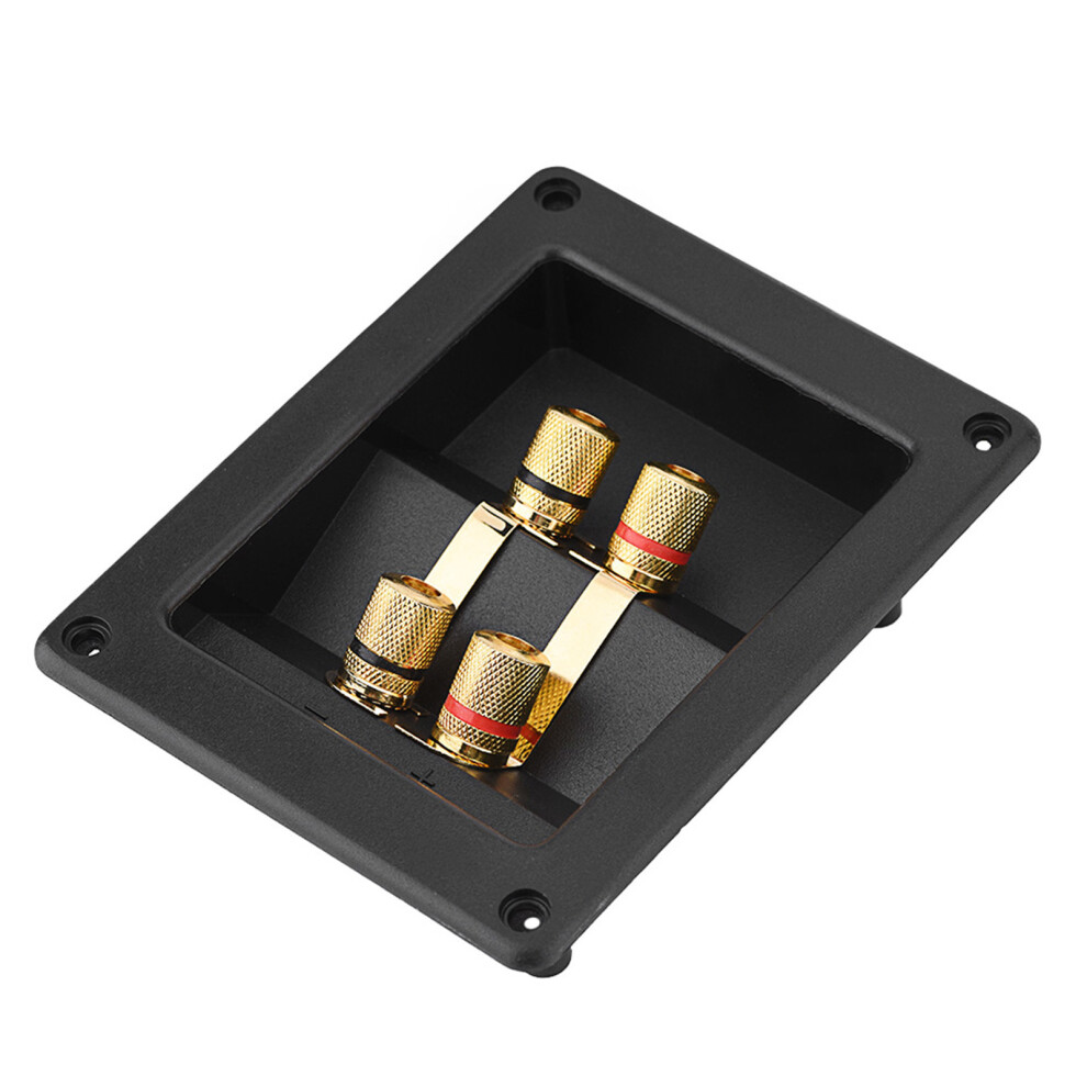 Speaker Box 4 Binding Post Copper Terminal 7055741782916