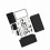 Black 3DS XL Full Shell Replacement Parts 6