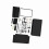 Black 3DS XL Full Shell Replacement Parts 13