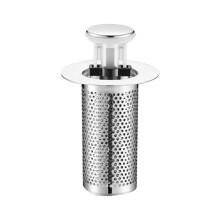 Badkamergootsteenstopper voor 1,3-2,1 Inch, Gootsteenafvoerfilter met Verwijderbare Filtermand Haarvanger B