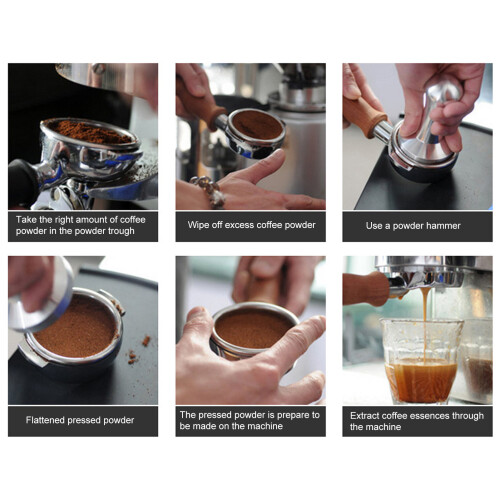 Adjustable 58mm Coffee Tamper Stainless Steel