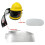 Sandblast Helmet Safety Shields PVC Lens for Sandblaster Helmet TS-02B Inside 2