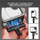 Handle Grip Kit for  Go Ultra Grip Holder Metal Frame Quick Release Rabbit Cage Shutter Button Photography Grip 3