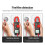 ANENG ST182 Digital Multimeter Clamp Meter AC Current /AC Voltage Ammeter Voltages Tester Amp Hz Capacitance NCV Ohm Test 2
