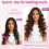 Diffuser Attachment+Tension Comb for  Airwrap HS01 HS05 HS08 for Fast Drying and Styling Wave Curly Thick Hair B 7