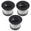 3pcs Replacement Exhaust Filter for CleanMaxx MJ1901B for Cyclone Vacuum Cleaner Dust Container Filter Accessories 7