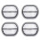 4PCS Vacuum Cleaner High Efficiency Particulate Filter Assembly for  2.0 Slim Floor One S5 COMBO Filter Set 6