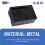 For Raspberry Pi 4B Cooling Fan with Metal Frame Thermal Pad & Heat Sink Kit Efficient Quiet Cooling Solution 4
