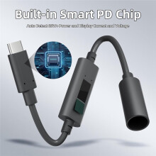 For Starlink Extension Cable with Power Monitor USB C to Female Extension Adapter for Starlink Accessories
