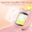 Kids Microscope with 2inch IPS Screen Handheld Digital Microscope Magnifying STEM Science Toy for Children Educational 8