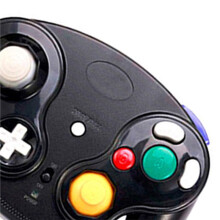 Draadloze Gamecontroller voor GameCube NGC-Console met 2,4 GHz-Ontvangeradapter, Ergonomische Joystick/Gamepad/Manette A