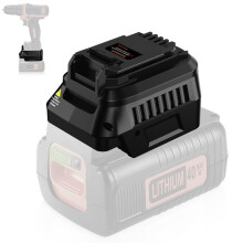 BD40BD20 Battery Adapter for 40V to for 20V Battery Work for 20V Power Tool