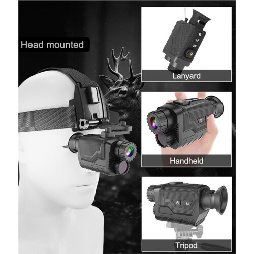 4K HD -Mounted Infrared Tactical Telescope Camera 36MP Professional Digital Night Vision Monoculars ForHunting 2