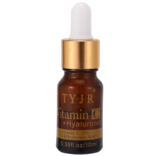 TONGYANJIAREN Vitamina C Siero Per La Faccia, Topica Siero Per Il Viso Con Acido Ialuronico Vitamina E
