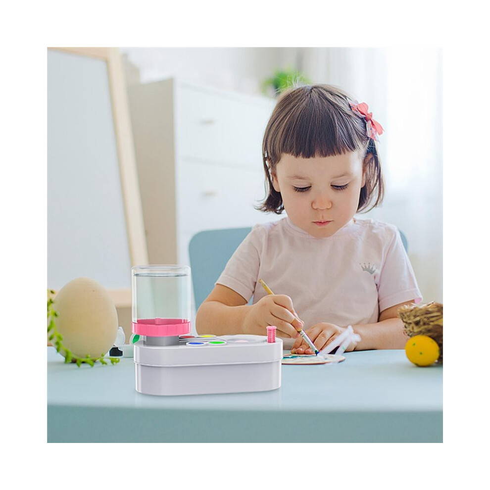 Watercolor Brush Cleaner With Drain Cleaner Rinse Cup And Paint Dispenser Green 6031739704581