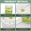 Pulitore per Pennelli Ad Acquerello con Contenitore per Risciacquo e Dispenser di Colore, Colore Verde 6