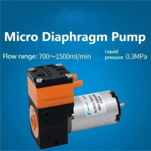 Kamoer 700ml/Min KLP02 High Flow Diaphragm Liquid Pump Motor Liquid Pressure 3 Bar for Washing Equipment 12V