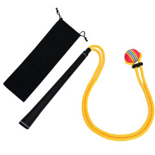 Rope Swing Trainer & Aid - Elevate Speed Tempo Flexibility All-Level Warm- for Stronger Swings Yellow