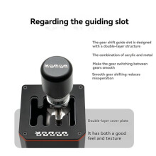 PC USB Sim Shifter Rennspiele H Sequenzieller Schalthebel für G29/G25/G27/G920 für T300RS/ Lenkrad