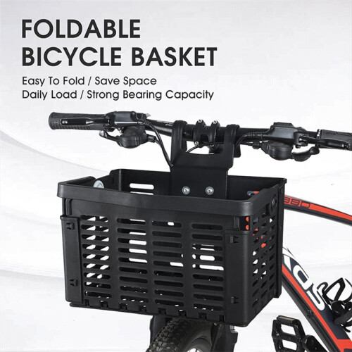 Foldable Bicycle Basket for MTB and Road Bikes - Multifunctional Cycling Accessories 2