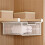 Desktop Drawer-Style Storage Box, Hanging Pull-Out Organizer, Rectangular Iron Storage Box Under the Desk. 3