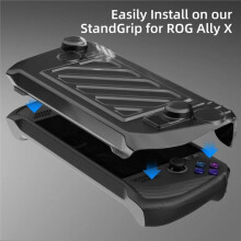 Para Ally X Funda Protectora + Cubierta Frontal Rígida Funda Protectora Portátil StandGrip para Consola de Juegos para Ally X