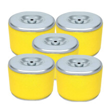 5 PeçAs 17210-ZE3-505 Filtro de Ar, 17210-ZE3-010 Filtro de Ar com Pré-Filtro, para  GX390 13HP GX340 11HP Motor Filtro de Ar
