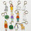 251 PCS Shrink Dink Keychain Kit Includes 20 Sheets Shrink Plastic Sheets, Hole Punch, Tassels, Lobster Clasps 1