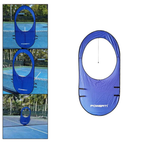 POWERTI Large Tennis Training Target - Portable Trainer for Driving Range and Hitting Practice 2