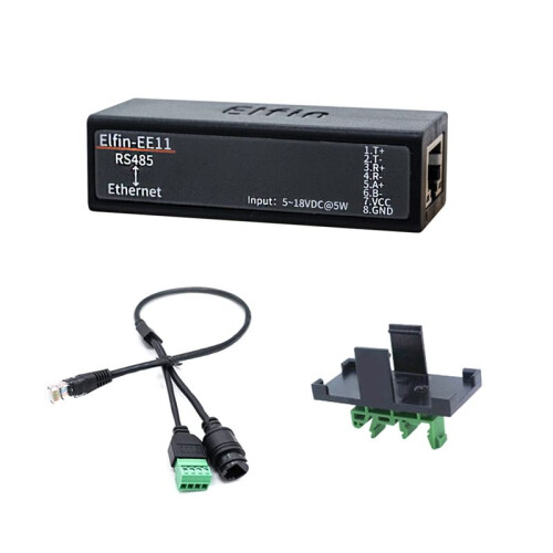 Serial Port RS485 to Ethernet Device IOT Server Module Elfin-EE11A Support Modbus TCP Protocol