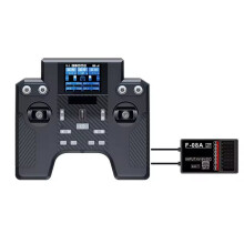 2.4G 8CH Transmitter HT8A Remote Control with F-08A Receiver for RC Helicopter Aircraft Car Ship Tank Robot