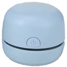 Aspirapolvere per La Pulizia del Desktop, Portatile e Senza Fili, per La Pulizia Della Tastiera del PC da Ufficio, Blu