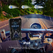 5''Motorcycle Carplay Android Auto Vertical Screen IPX8 Waterproof Navigation Motorcycle Monitor Screen Player