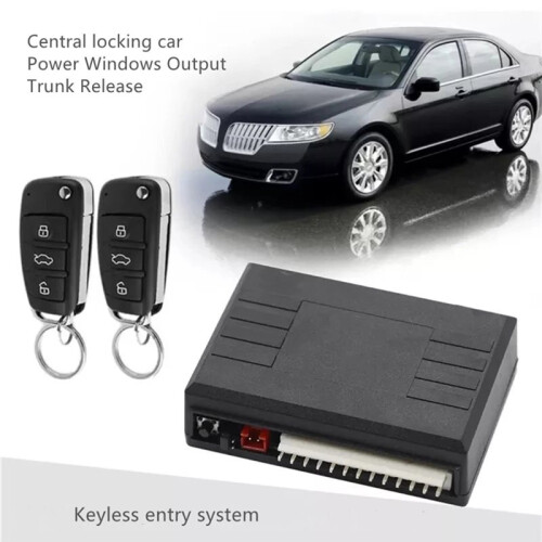 Centralized Lock Keyless Entry System with Remote Control,Central Locking Car Alarm, Power Door Lock,DIY Keyless Upgrade 2