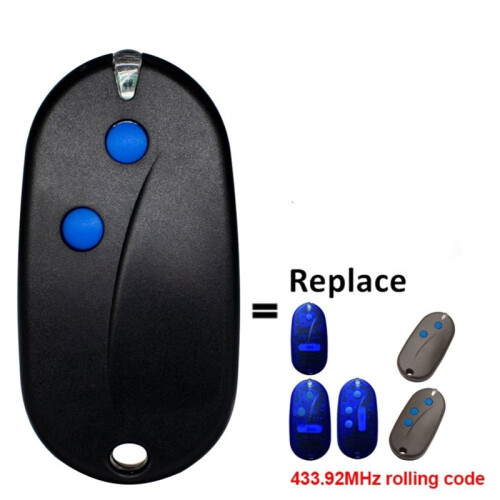 10PCS Garage Door Remote Control for SEAV BE-HAPPY-RS2 RS1 RS3 BE--RS2 RS1 RS3 Transmitter 433.92MHz Rolling Code 2