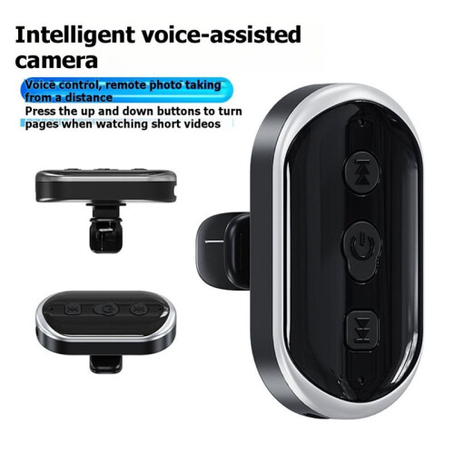 Wireless Controller, Intelligent Voice Assisted Camera Mobile Selfie Stick Remote Control 1
