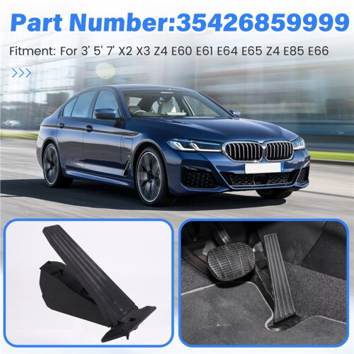 Pedale 'Acceleratore per Auto 35426859999 per  3' 5' 7' X2 X3 Z4 2