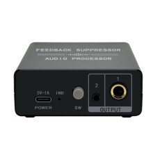 Professionele Feedbackonderdrukker met Één Knop en Verliesvrije Intelligente Audioprocessor