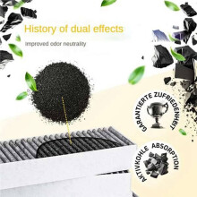 8PCS Activated Carbon Filter for HZ9VRCR0 / HEZ9VRUD0/ 17004796 / CA282111 Cooker Hood