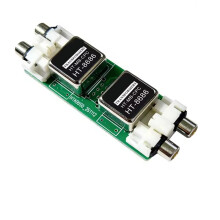 Isolatore Audio A Loop per RCA, Isolatore Audio per Auto, Cancellazione del Rumore di Corrente, Riduzione del Rumore, Filtro Passa-Massa Comune.