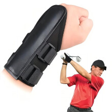 Beginner Two-Piece Set: Wrist Correction and Swing Motion Corrector to Prevent Wrist Prolapse.