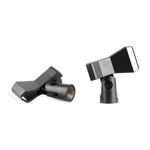 Microphone Universal Clip Spring Clip180-Degree Rotation Microphone Clip with Golden Copper Thread 1