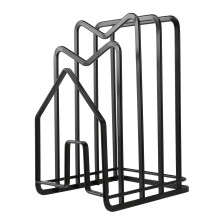 Schneide Brett Organizer Stand Halter Schneide Brett Rack KüChe Arbeits Platte TöPfe Pfanne Deckel Rack Organizer Flach Stahl