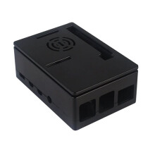 For Raspberry Pi 4B Cooling Fan with ABS Protective Case Thermal Pad & Heat Sink Kit Efficient Quiet Cooling Solution