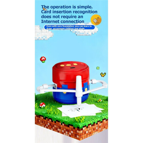 Early Educational Interactive  Painting Robot for Kids Automatic Drawing Art Enlightenment Machine AI Learning Toy 2