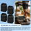 4 Pack Stackable Treadmill Incline Riser Blocks, Height Lift for Leveling & Uphill Training, for Gym and Home 3