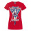 DC Comics (X-Large) DC Comics Short Sleeved T-Shirt (Womens Red) 1