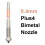 0.4mm for QIDI Plus4 Bimetallic Nozzle with Ceramic Insulation Integrated Design Quick Removal Integration Nozzles 2