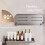 Space-Saving Aluminum Bathroom Folding Rack, Wall Mounted Storage Holder 4