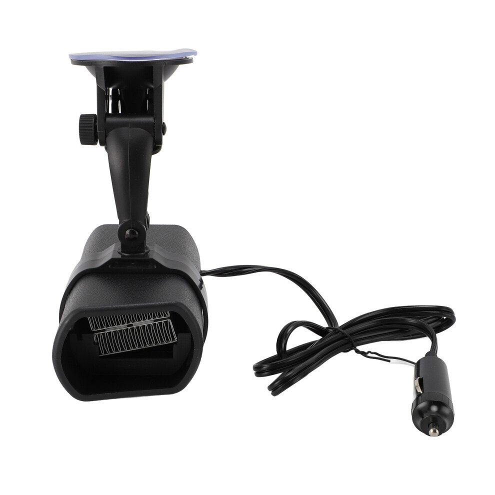 Black 12V Car Heater 150W Defogger